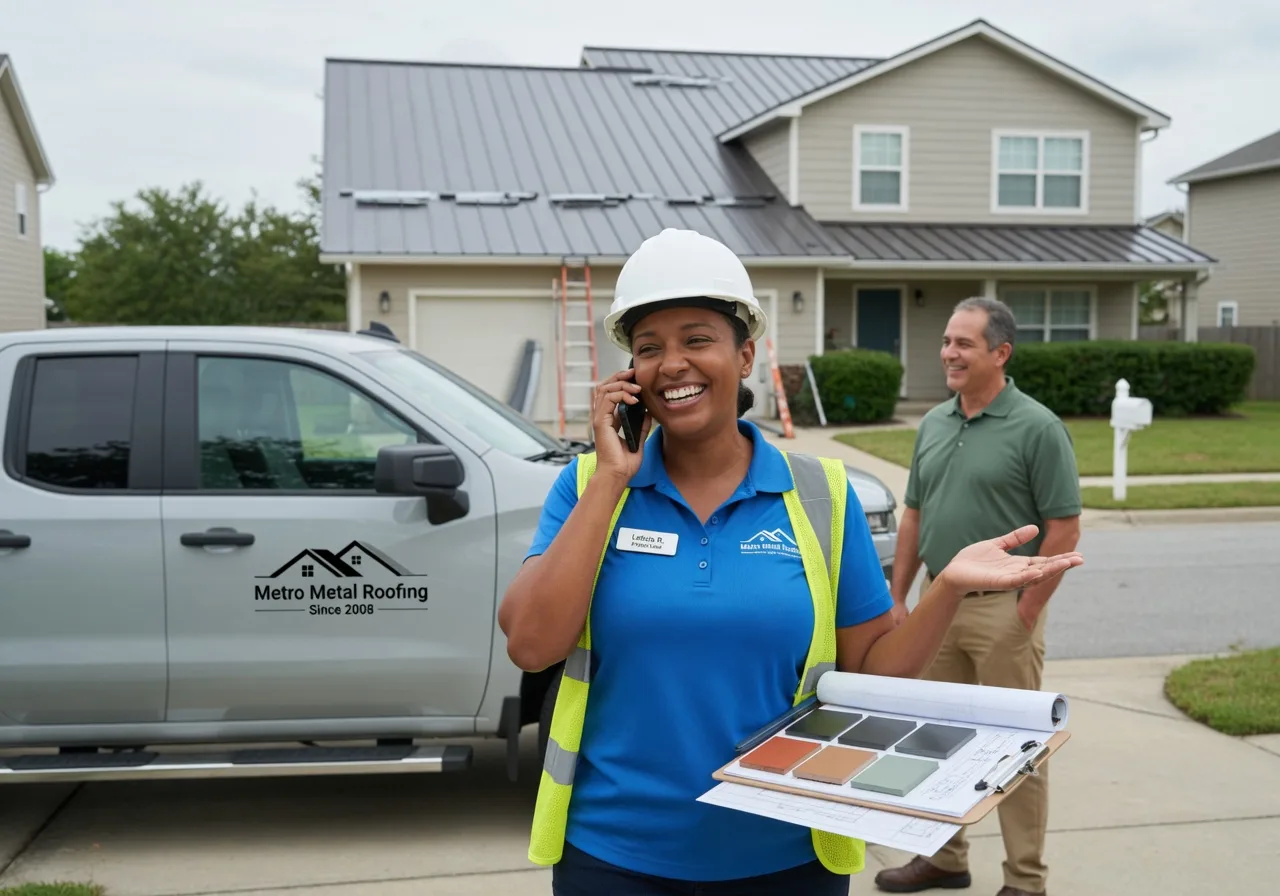 Storm Damage Metal Roof Repair in Tobias, NE
